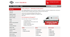 Desktop Screenshot of knihy-online.eu